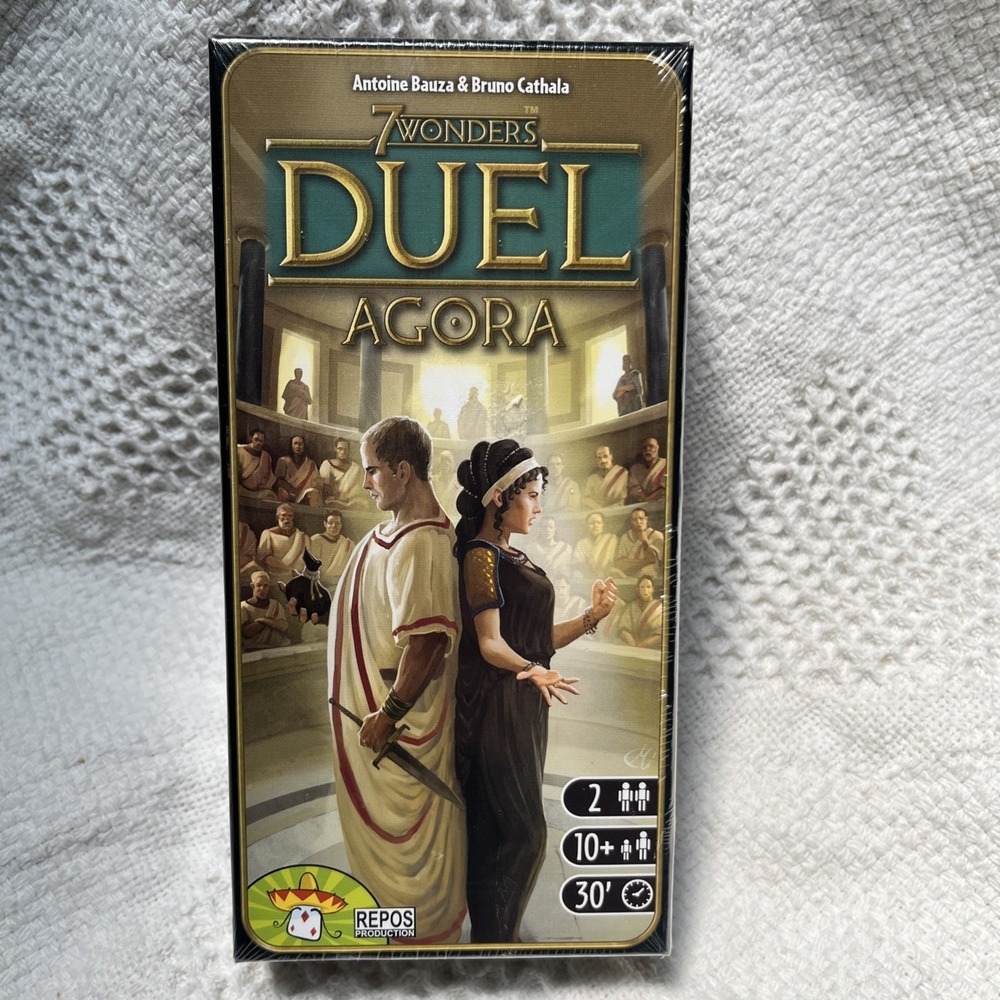 7 Wonders Duel Agora Expansion Board Game 2020 sealed MINT in Box